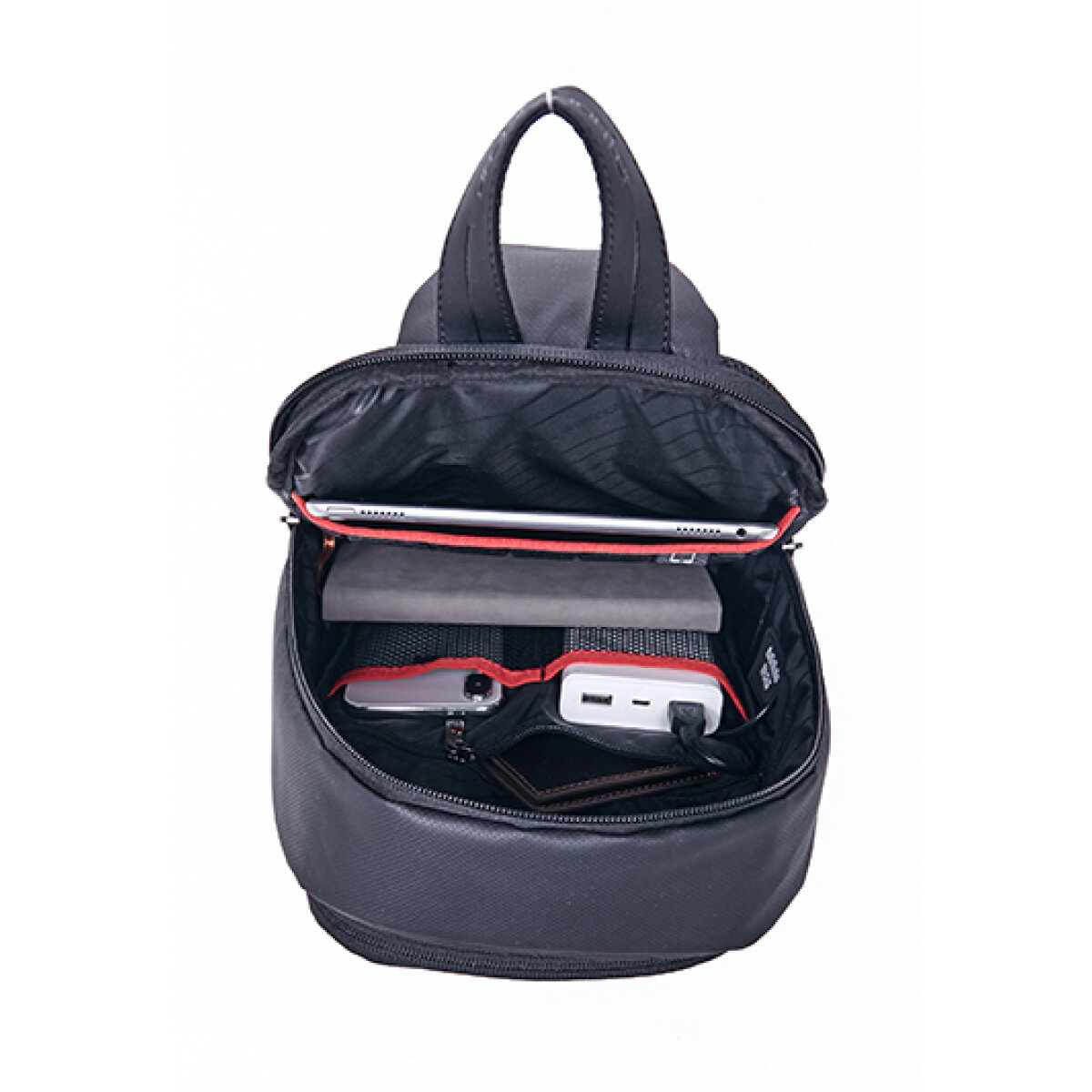 XB-00081-BK-3 ARCTIC HUNTER τσάντα Crossbody XB-00081, USB, 6L, μαύρη - Image 4