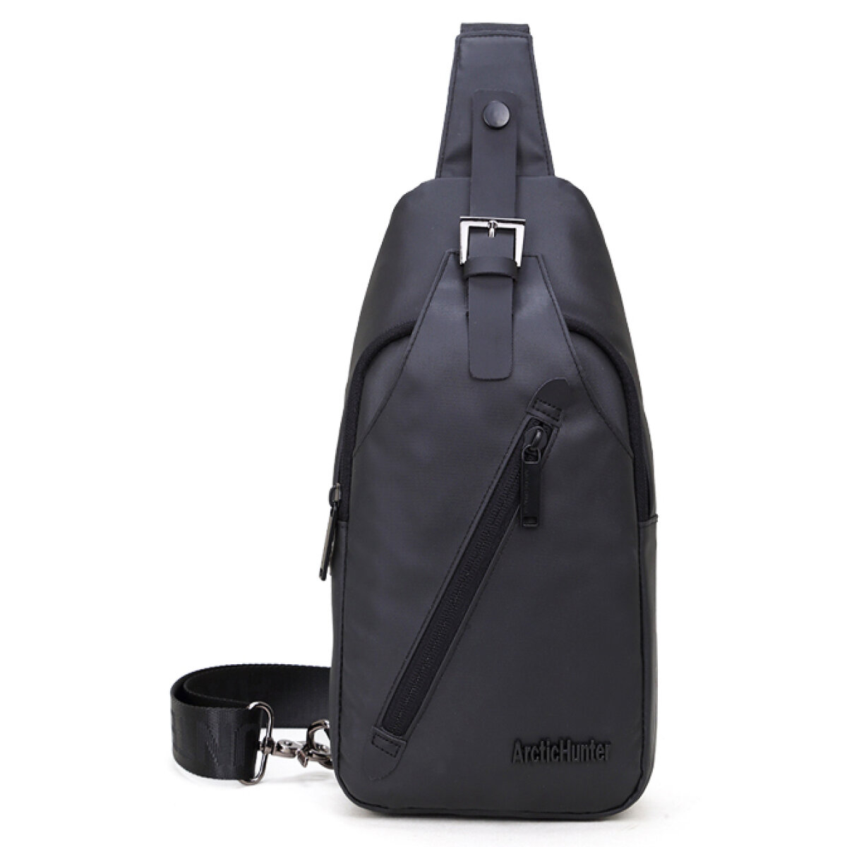 XB13006-BK ARCTIC HUNTER τσάντα Crossbody XB13006, 4L, μαύρη - Image 1