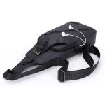 ARCTIC HUNTER τσάντα Crossbody XB13006, 4L, μαύρη - Image 6