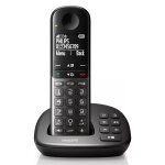 PHILIPS ασύρματο τηλέφωνο XL4951DS/34 ελληνικό μενού, τηλεφωνητής, μαύρο - Image 3