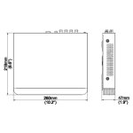 UNIARCH XVR υβριδικό καταγραφικό XVR-104G3, H.265/H.264, 5MP, 4 κανάλια - Image 3