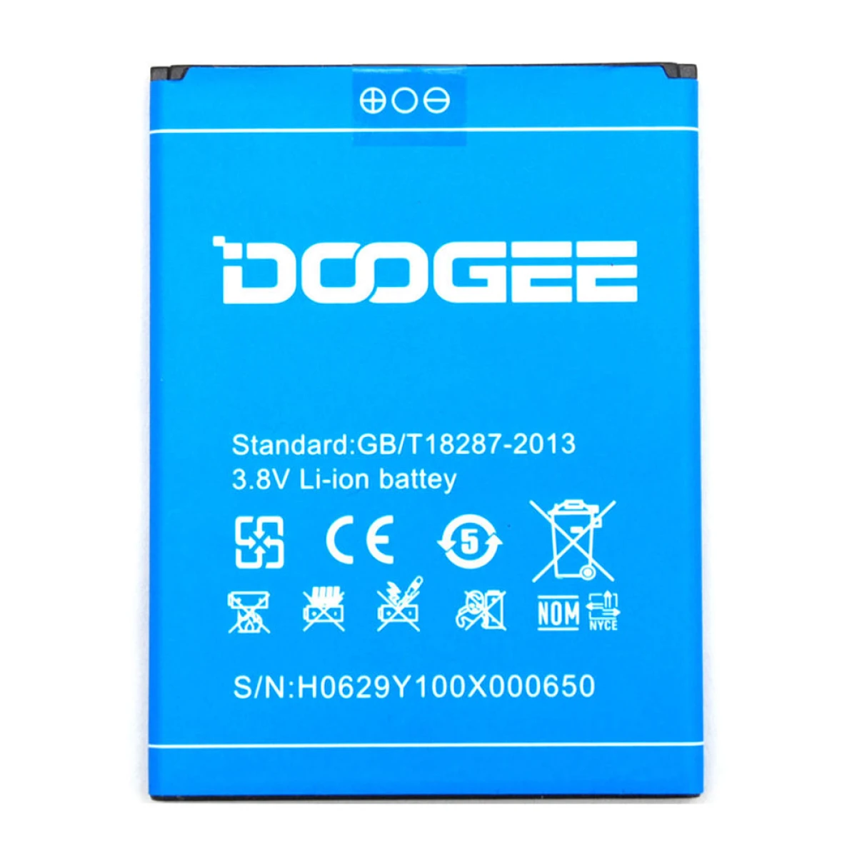 DOOGEE Μπαταρία αντικατάστασης για Smartphone Nova Y100X - Image 1