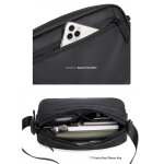 ARCTIC HUNTER τσάντα ώμου YB00518 με θήκη tablet, 3L, γκρι - Image 2