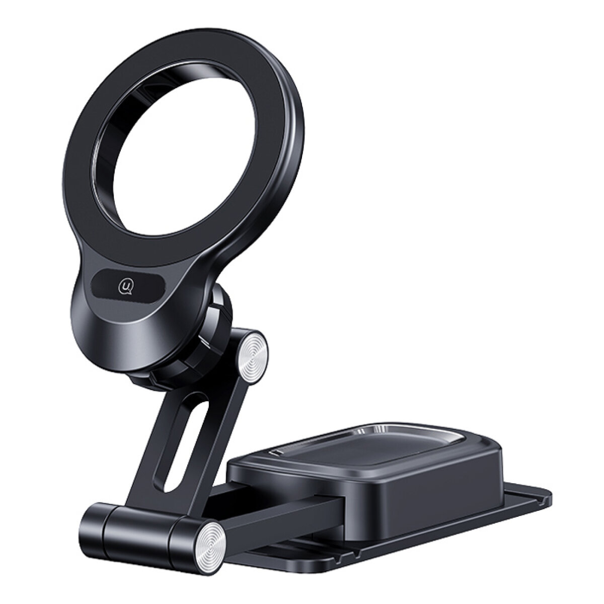 ZJ76ZJ01 USAMS βάση smartphone αυτοκινήτου US-ZJ076 για ταμπλό, μαγνητική, μαύρη - Image 1