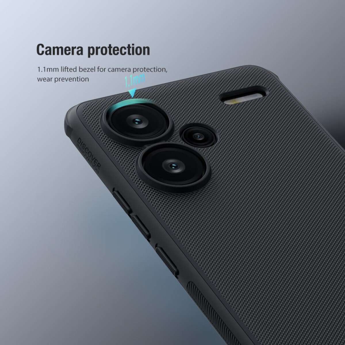 NILLKIN θήκη Super Frosted Shield Pro για Xiaomi Note 13 Pro Plus, μαύρη - Image 2