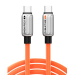 CABLETIME καλώδιο USB-C CT-CM240-ZSO2, 240W, 480Mbps, 2m, πορτοκαλί