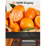 CABLETIME docking station CT-HBP2-AG7, 7 θυρών, USB-C, 4K, 100W, γκρι - Image 3