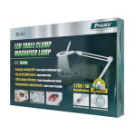 PROSKIT μεγεθυντικός φακός MA-1209LI με σφιγκτήρα, LED, 5D 2.25x, λευκός - Image 6