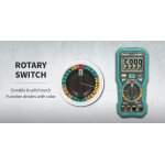 PROSKIT ψηφιακό πολύμετρο MT-1280D, 1000V DC, NVC, True RMS - Image 8