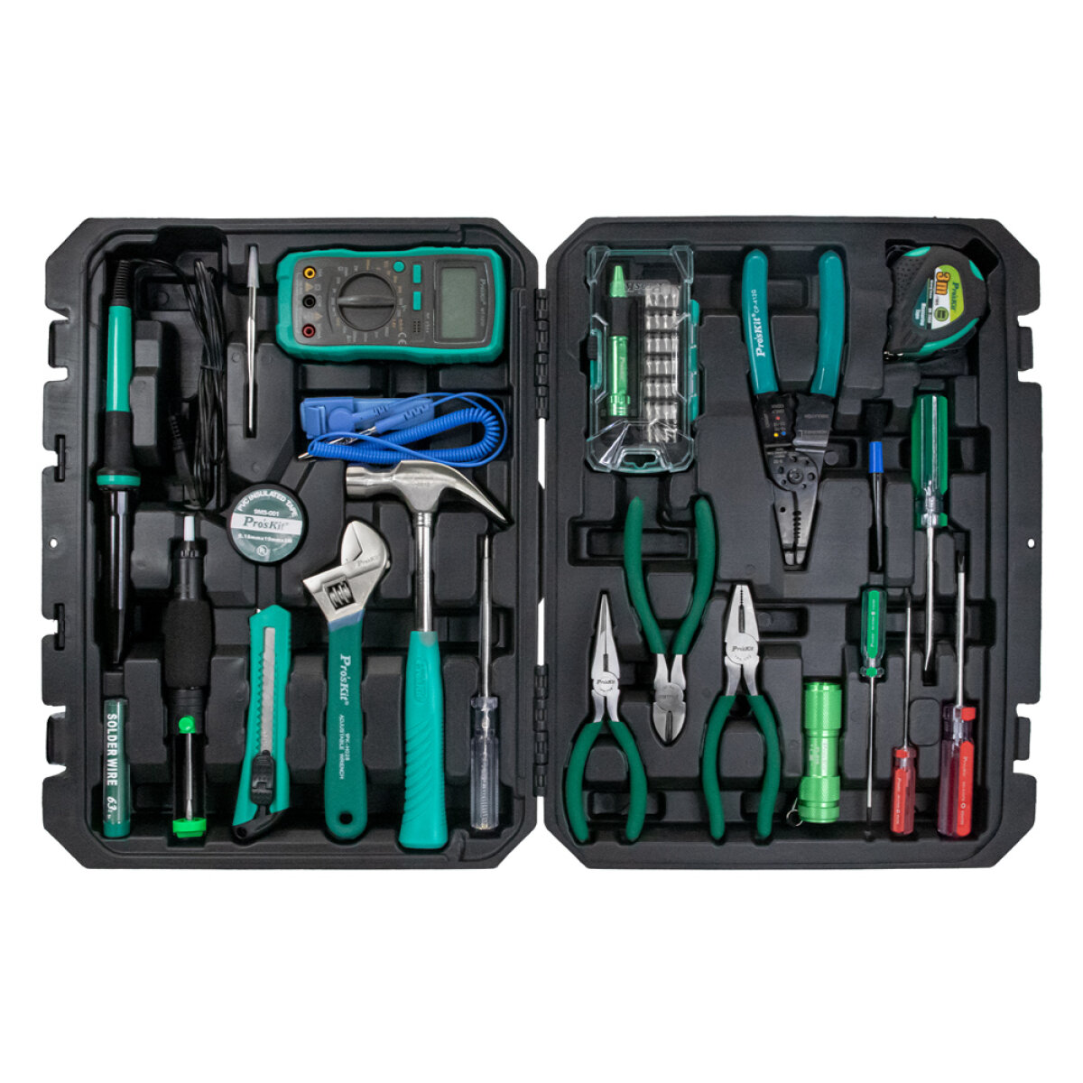 PROSKIT σετ εργαλείων PK-2052TB με βαλίτσα μεταφοράς, 53τμχ - Image 1