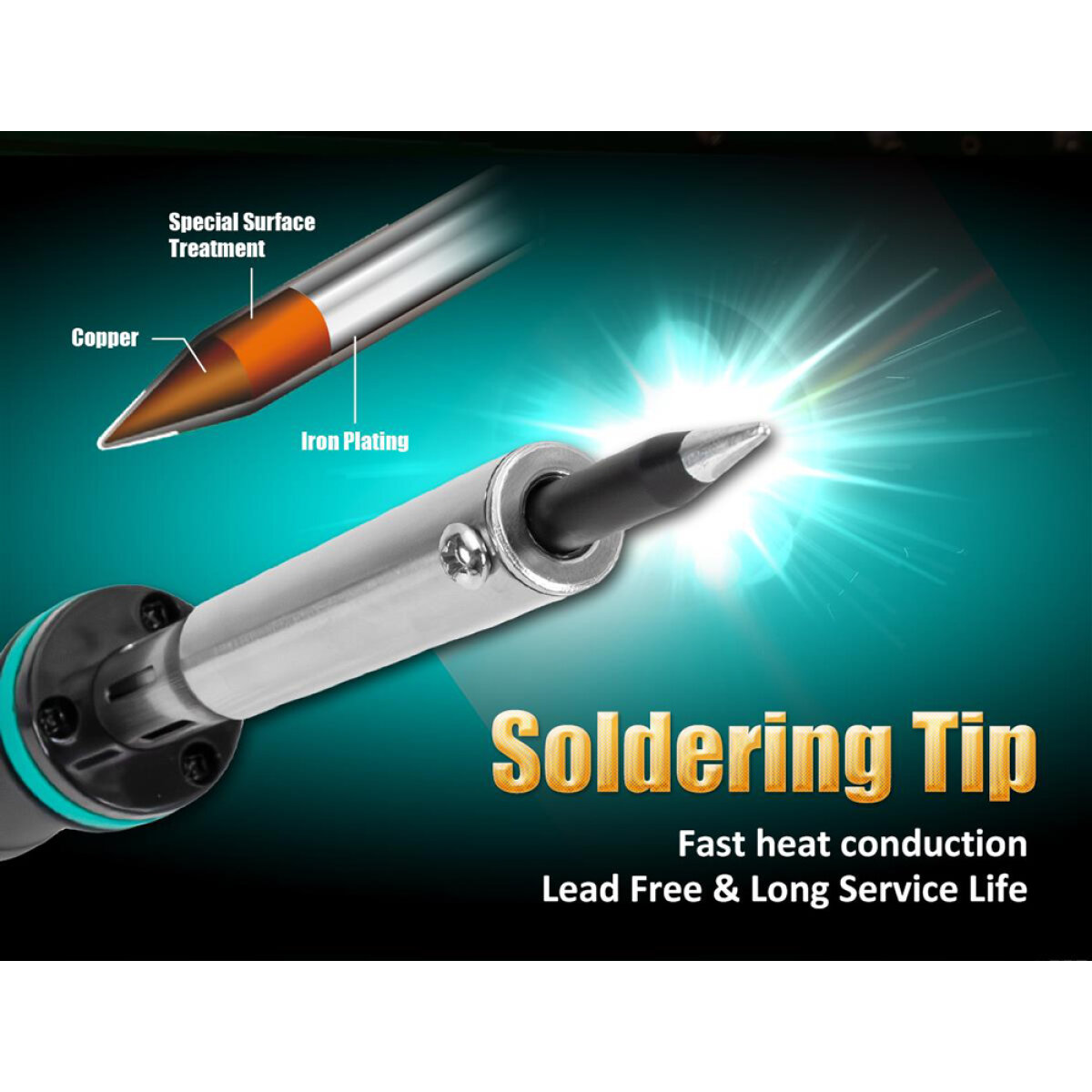 SI-126B-100-3 PROSKIT κολλητήρι SI-126B-100, 100W, 580 °C - Image 4