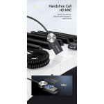 USAMS Bluetooth car audio receiver US-SJ464, μεταλλικό, γκρι - Image 7
