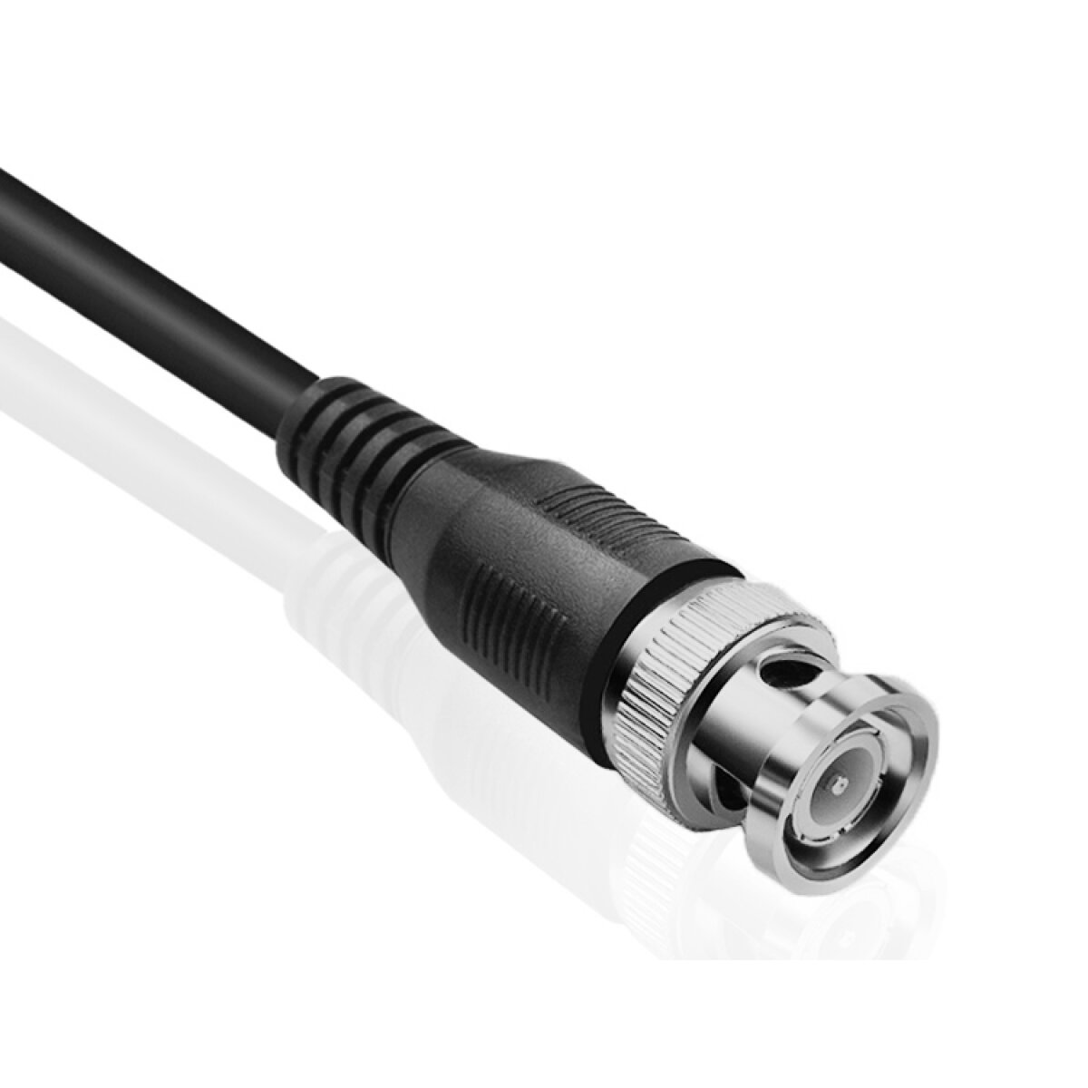 ST-B20-5 Καλώδιο με βύσμα BNC ST-B20, 20 cm, ασημί, 5τμχ - Image 1