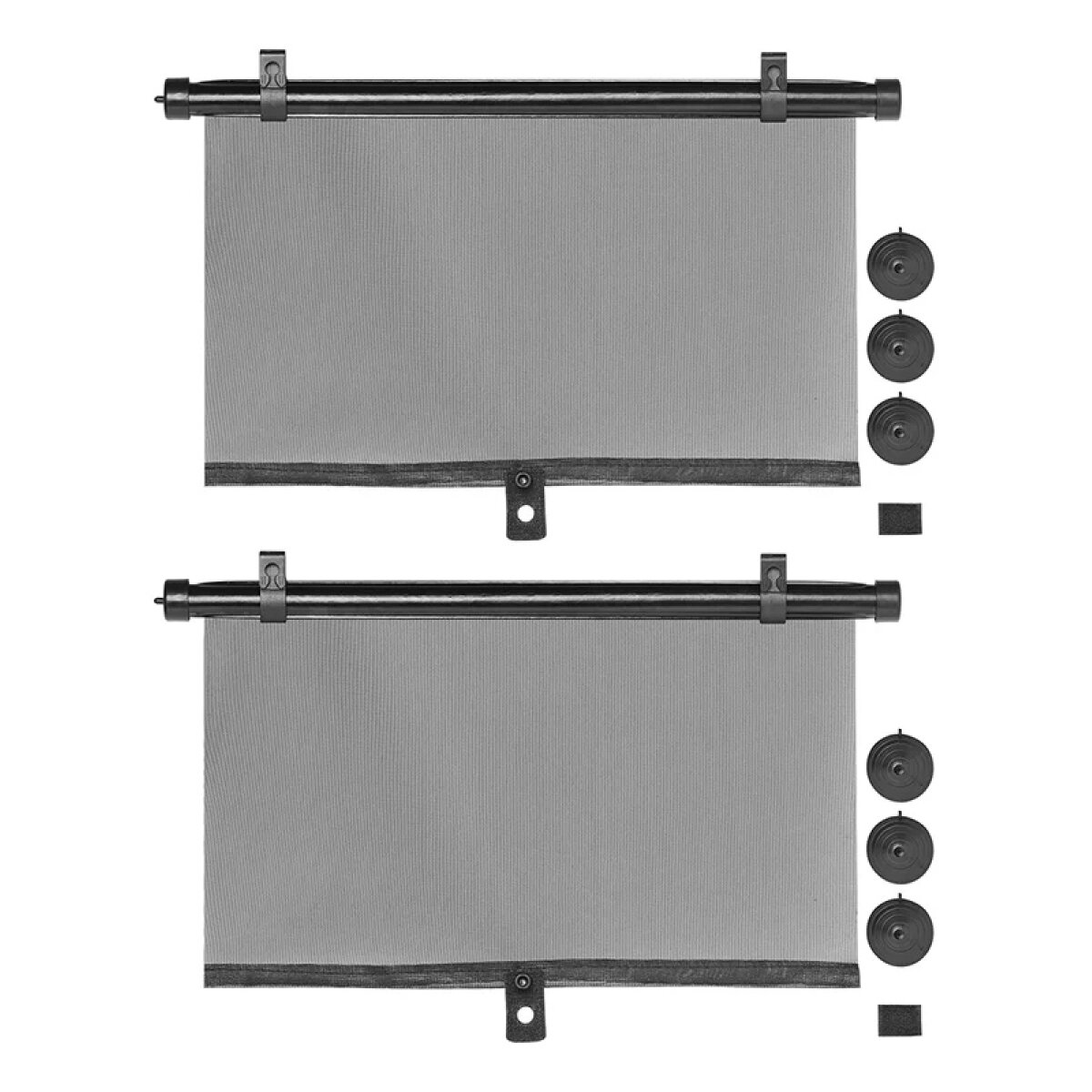 PROPLUS κουρτίνες αυτοκινήτου 250013, με βεντούζα, 45x54cm, 2τμχ - Image 3