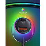 USAMS φορτιστής αυτοκινήτου US-CC192 με καλώδιο, USB/USB-C, 60W, μαύρος - Image 4