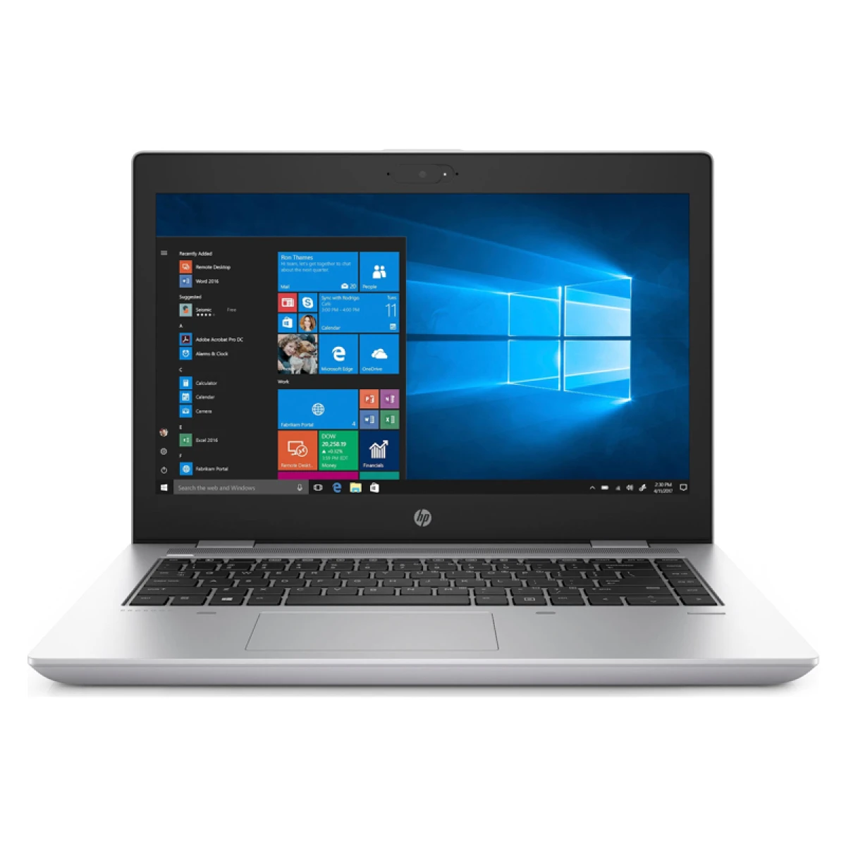HP Laptop ProBook 640 G4, Refurbished Grade B, i5-8350U 8/256GB M.2, 14", Cam, Intel UHD Graphics 620, FreeDOS - Image 1