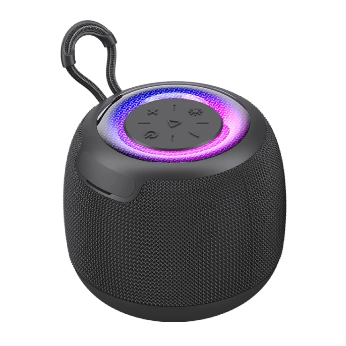USAMS φορητό ηχείο US-YX014, 10W, Bluetooth, 1200mAh, μαύρο - Image 1