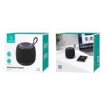 USAMS φορητό ηχείο US-YX014, 10W, Bluetooth, 1200mAh, μαύρο - Image 6