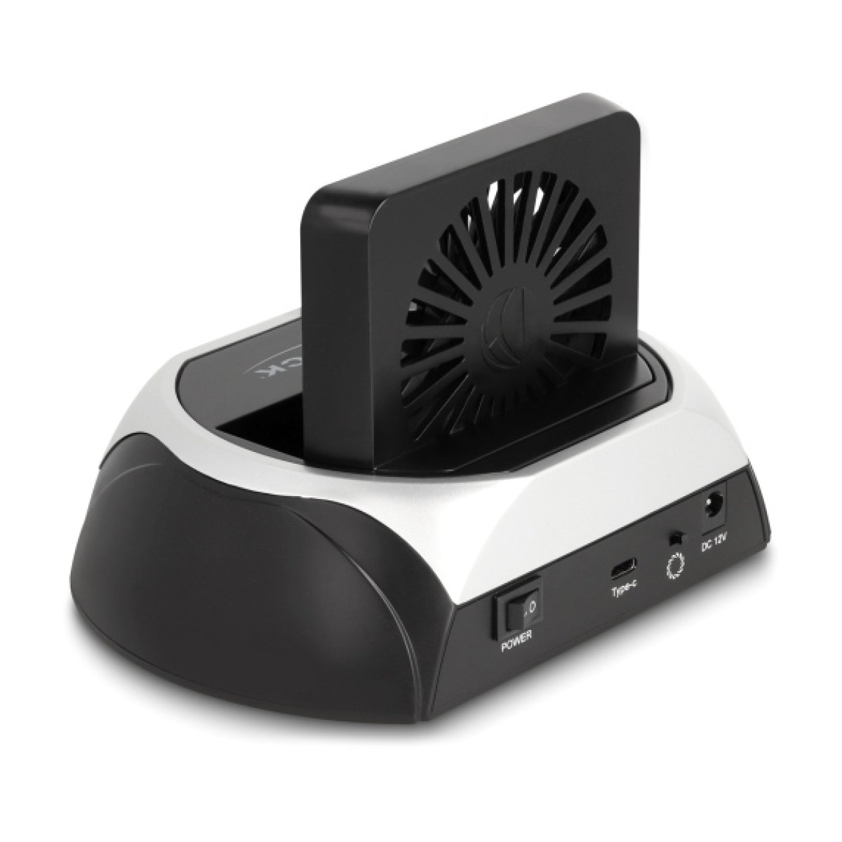 DELOCK docking station για M.2 NVMe/SATA ή 2.5"/3.5" SSD/HDD 64280, 10Gbps, μαύρο - Image 4