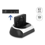 DELOCK docking station για M.2 NVMe/SATA ή 2.5"/3.5" SSD/HDD 64280, 10Gbps, μαύρο - Image 6