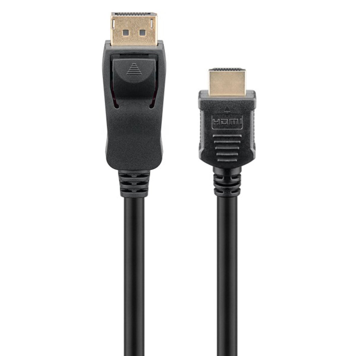 64835-1 GOOBAY καλώδιο DisplayPort σε HDMI 64835, 4K/30Hz, 1m, μαύρο - Image 2