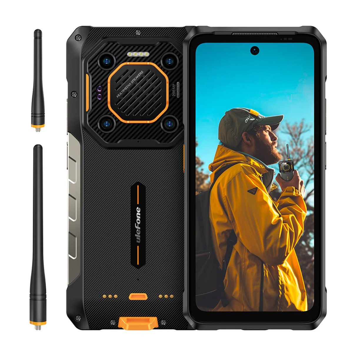 ULEFONE smartphone Armor 26 Ultra Walkie-Talkie, 6.78", 12/512GB, 5G, 15600mAh, IP68/IP69K, μαύρο - Image 7