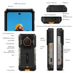 ULEFONE smartphone Armor 26 Ultra Walkie-Talkie, 6.78", 12/512GB, 5G, 15600mAh, IP68/IP69K, μαύρο - Image 8