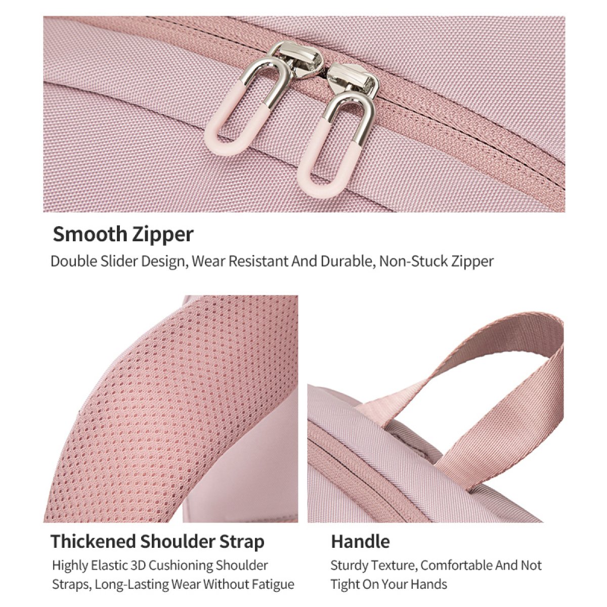 CHANTRIA γυναικεία τσάντα πλάτης CB00638 με θήκη laptop 15.6", 20.2L, χακί - Image 4