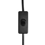 POWERTECH επιτραπέζιο φωτιστικό HLL-0141, E27, κεραμική βάση, καφέ/λευκό - Image 3