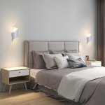 POWERTECH LED φωτιστικό τοίχου HLL-0162, 10W, 4000K, 800lm, IP65, λευκό - Image 3