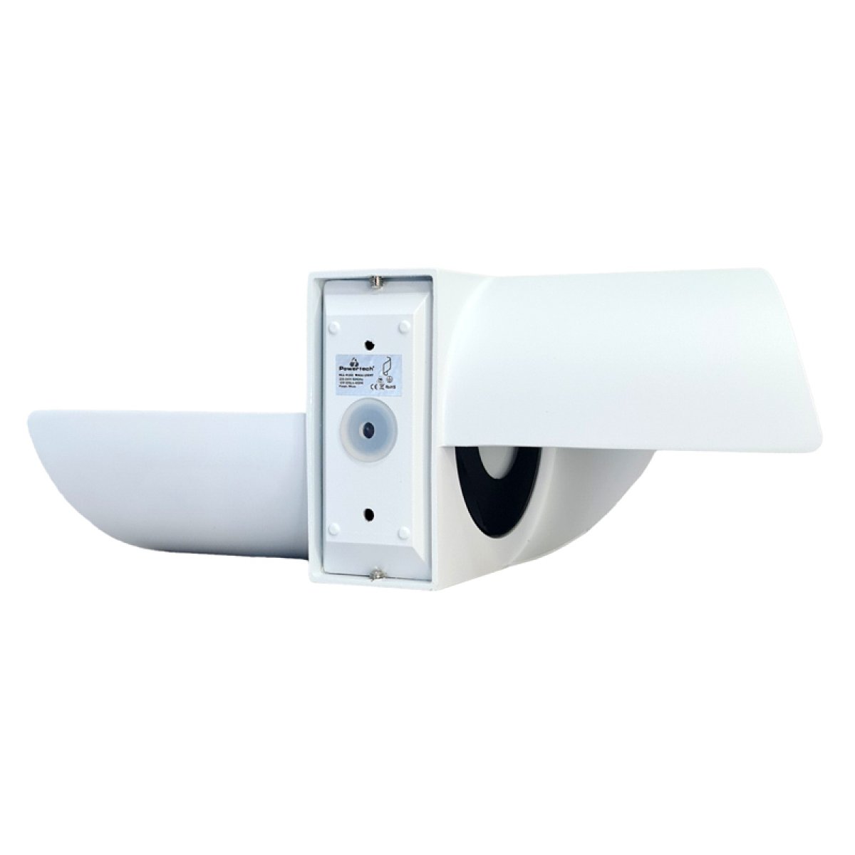 POWERTECH LED φωτιστικό τοίχου HLL-0162, 10W, 4000K, 800lm, IP65, λευκό - Image 6