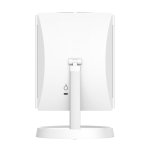 HOME USE επιτραπέζιος καθρέφτης HUH-0183, LED φως, 1x/2x/3x zoom, 2000mAh, λευκός - Image 5