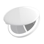 HOME USE καθρέφτης χειρός HUH-0184 με LED φως, 1x/3x zoom 180mAh, λευκός - Image 3