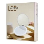 HOME USE καθρέφτης χειρός HUH-0184 με LED φως, 1x/3x zoom 180mAh, λευκός - Image 7