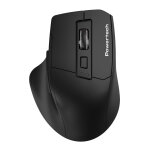 POWERTECH ασύρματο ποντίκι PT-1272, USB δέκτης, 1600DPI, μαύρο