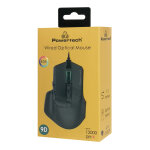 POWERTECH ενσύρματο gaming ποντίκι PT-1274, RGB φως, οπτικό, 12000DPI, μαύρο - Image 5