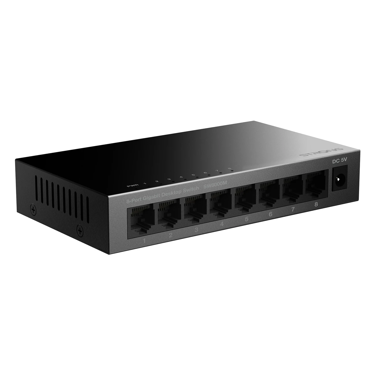 STRONG switch SW5000M, 8x Gigabit θύρες, 1000Mbps - Image 1