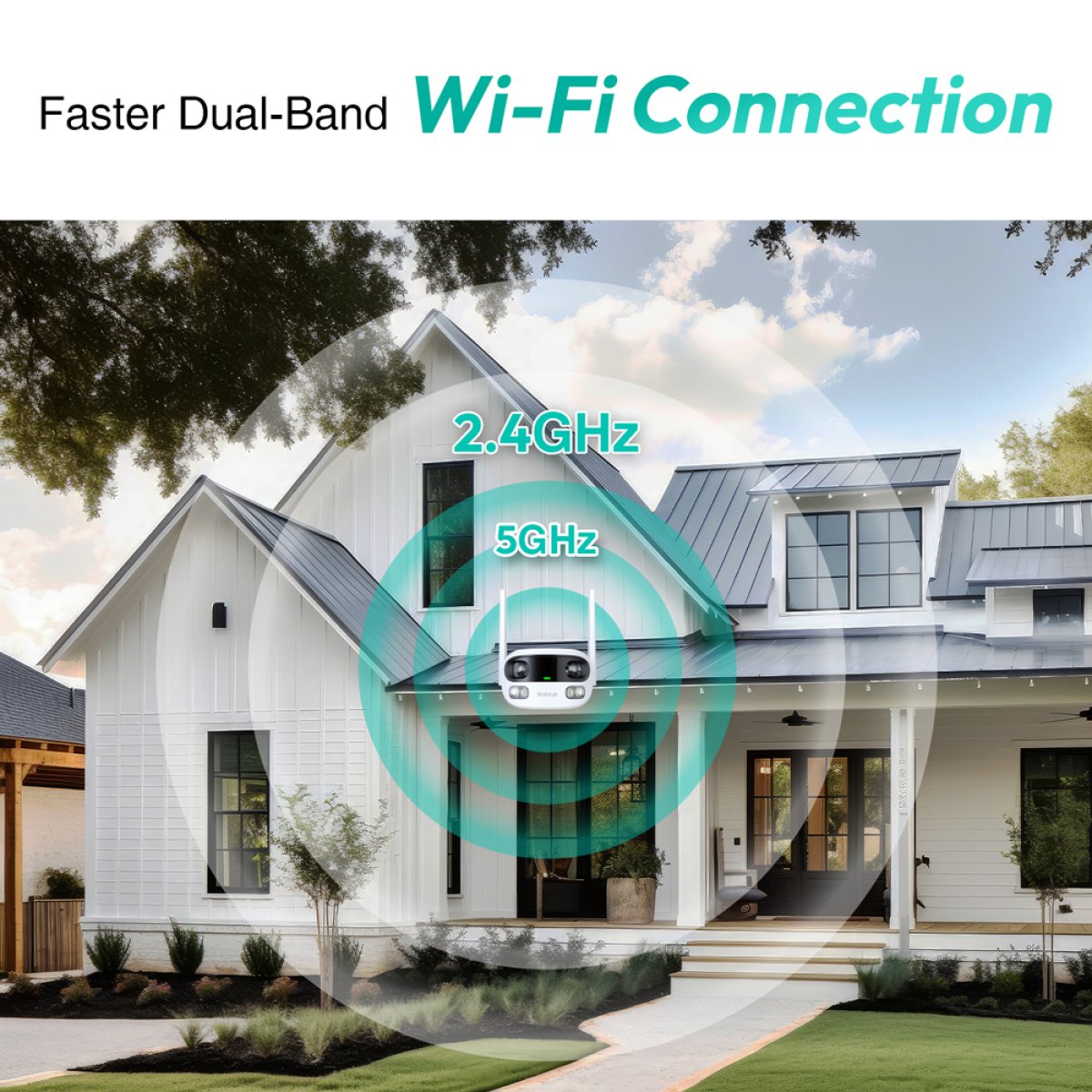 BOTSLAB smart κάμερα W302, 4MP/3K, dual lens, WiFi, SD, IP66 - Image 10