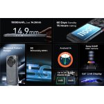 OUKITEL smartphone WP35, 6.6", 8/256GB, 5G, 11000mAh, IP68/IP69K, γκρι - Image 2