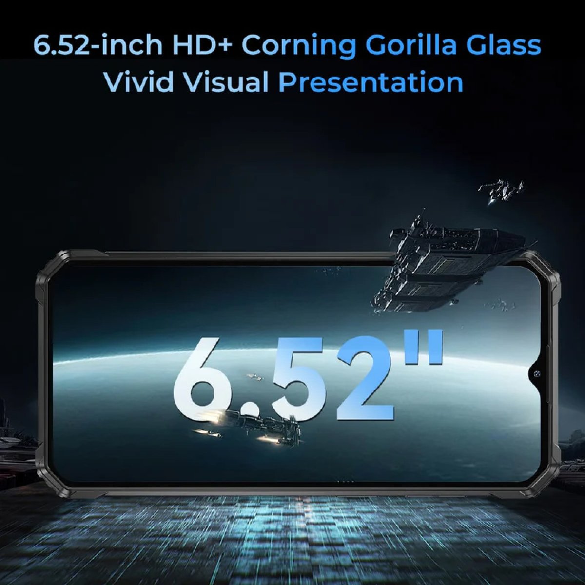 WP36-BK-7 OUKITEL smartphone WP36 με ηχείο 3.5W, 6.52", 8/128GB, 10600mAh, IP68/IP69K, μαύρο - Image 11