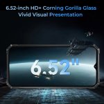 OUKITEL smartphone WP36 με ηχείο 3.5W, 6.52", 8/128GB, 10600mAh, IP68/IP69K, μαύρο - Image 11