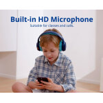 TRONSMART headphones για παιδιά KH02, ασύρματα & ενσύρματα, μπλε - Image 4