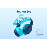 TRONSMART headphones για παιδιά KH02, ασύρματα & ενσύρματα, μπλε - Image 7