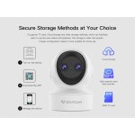 VSTARCAM smart κάμερα CS49D, 3MP, dual lens, WiFi, PTZ, SD - Image 4