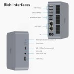 BEELINK mini PC EQi12, Intel i5-12450H, 24GB, 500GB M.2, Windows 11 Pro - Image 10