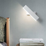 POWERTECH LED φωτιστικό τοίχου HLL-0171, 15W, 4000K, 1200lm, περιστρεφόμενο, λευκό - Image 2
