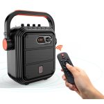 JYX φορητό ηχείο 65BT με 2x μικρόφωνα & ασύρματο χειριστήριο, 30W, 4400mah, μαύρο - Image 10