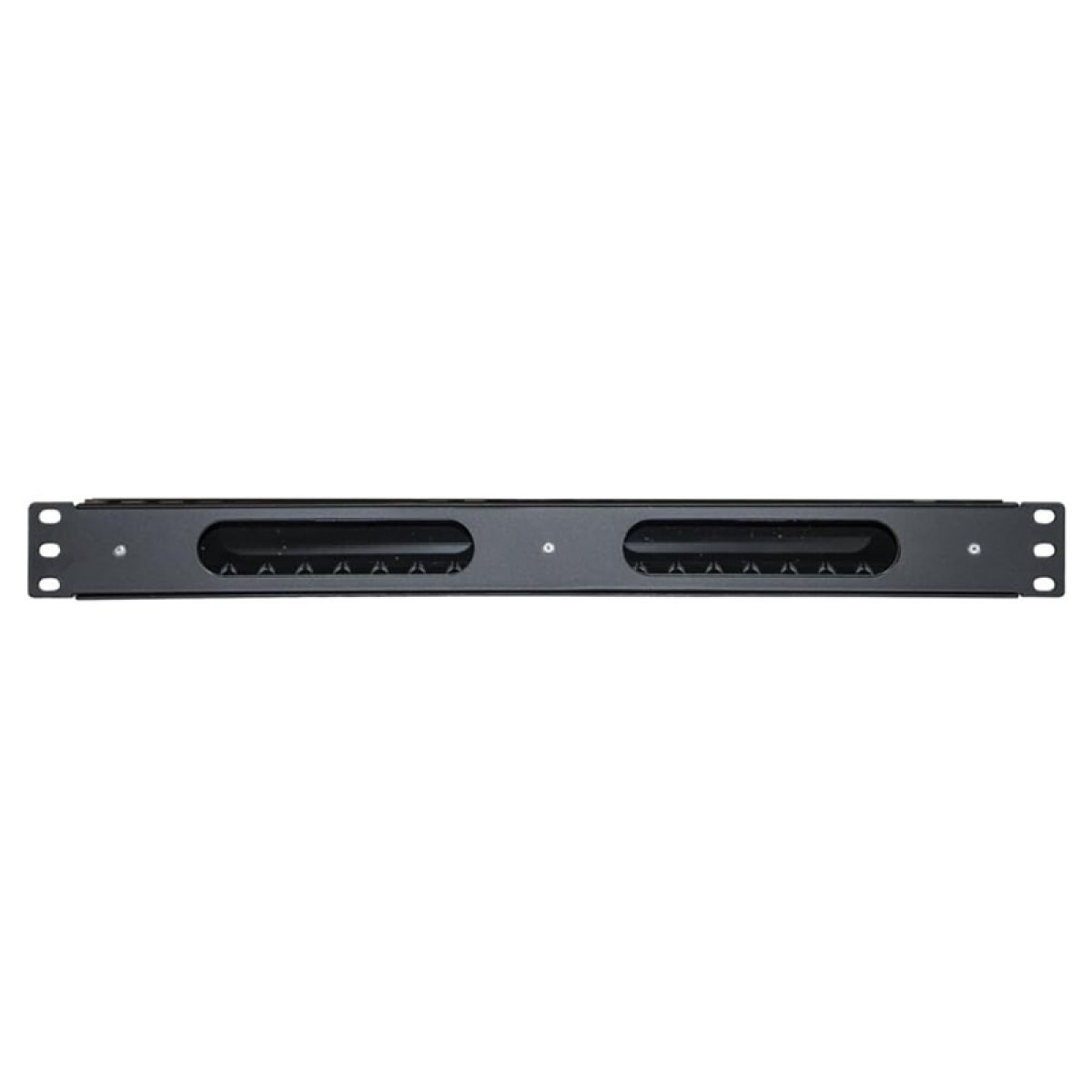 NETW-0029-2 POWERTECH cable management NETW-0029 για rack 19"/1U, πλαστικό, μαύρο - Image 3