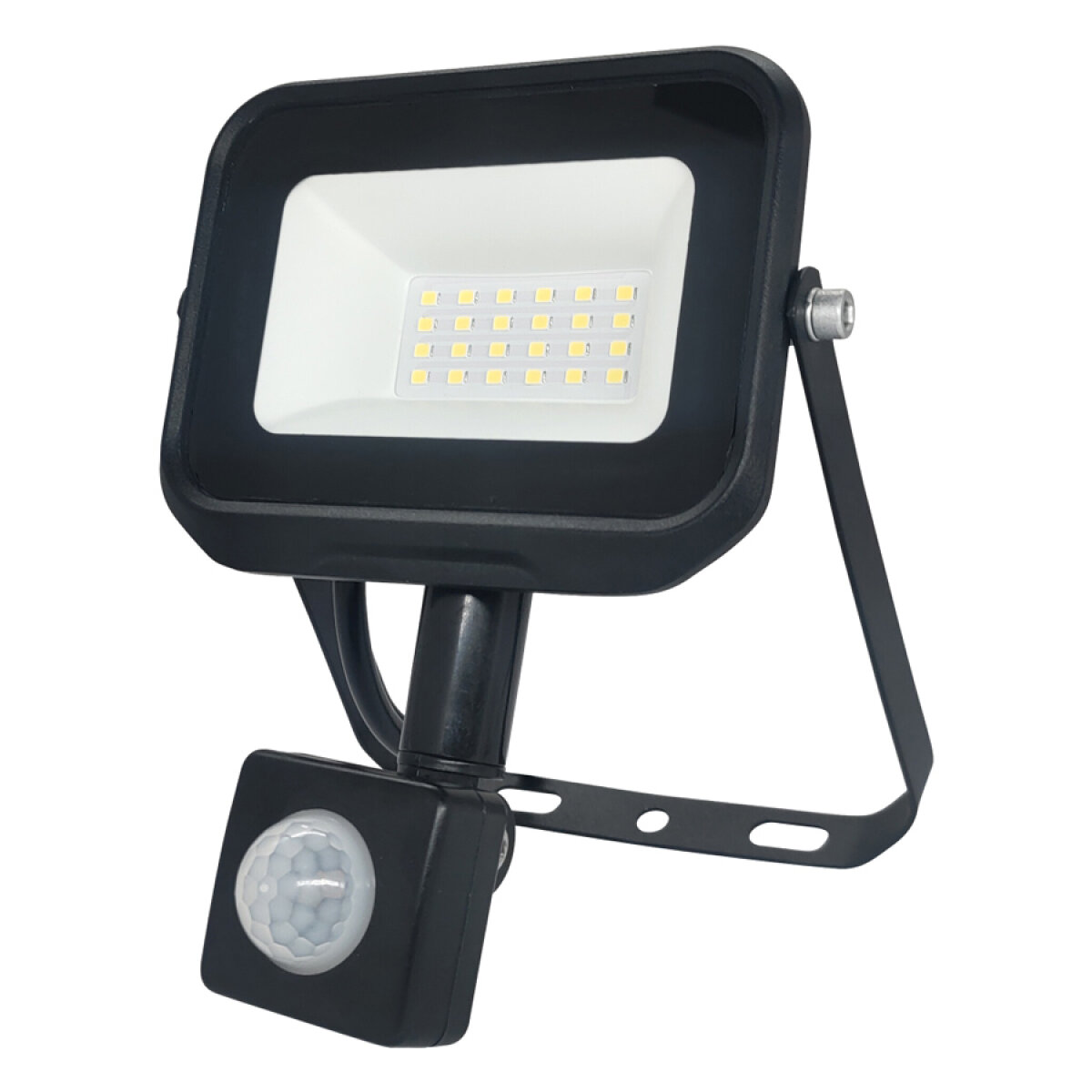 PT-1261 POWERTECH LED προβολέας PT-1261, με αισθητήρα κίνησης, 20W, 4000K, IP65 - Image 1