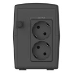 POWERTECH UPS Line Interactive PT-1295 με οθόνη, 850VA, 510W, 2x Schuko - Image 2